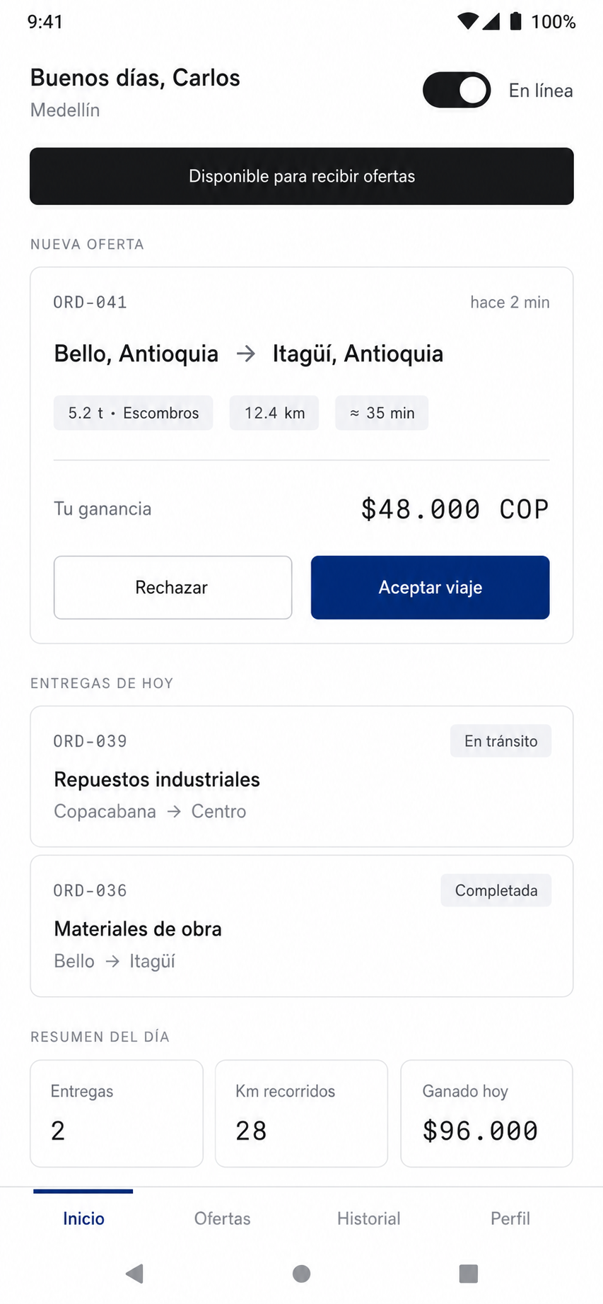 Movira operación logística 1